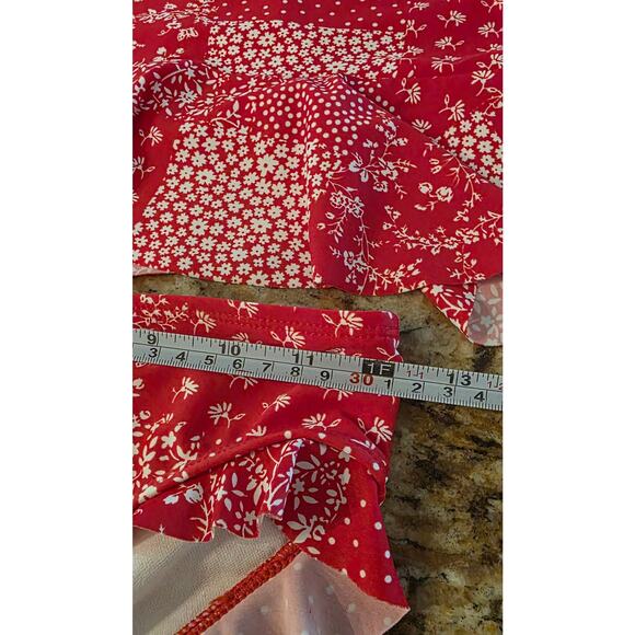 Oshkosh Bgosh Red 2PC Swimsuit Tankini Girls Sz 14 - Picture 4 of 5